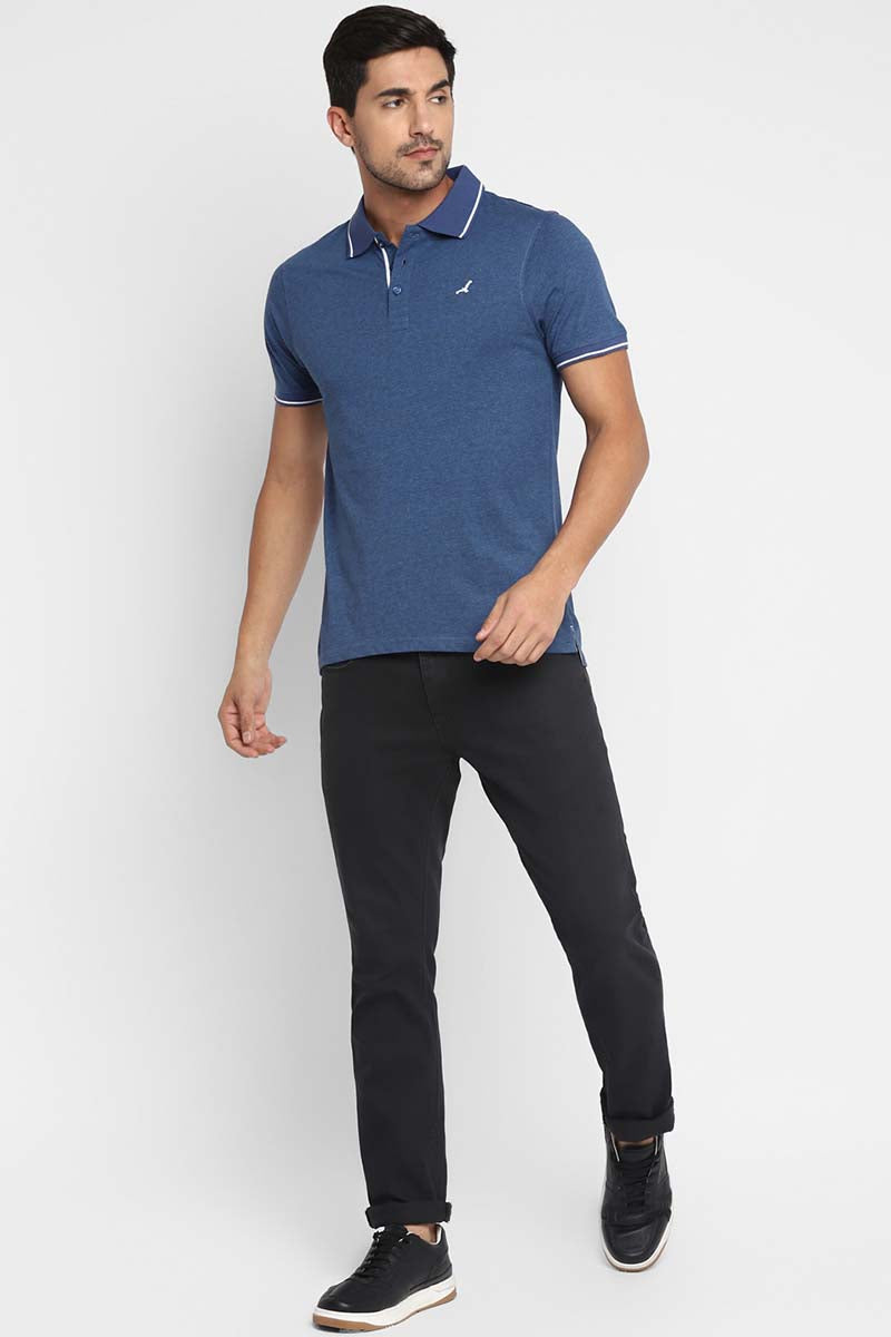 Polo Collar Half Sleeves T-Shirt (NO EXCHANGE NO RETURN)