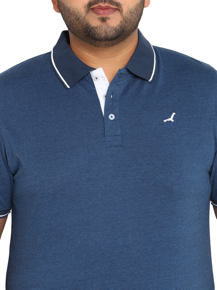 Polo Half Sleeves T-Shirt for Men - (NO EXCHANGE NO RETURN)