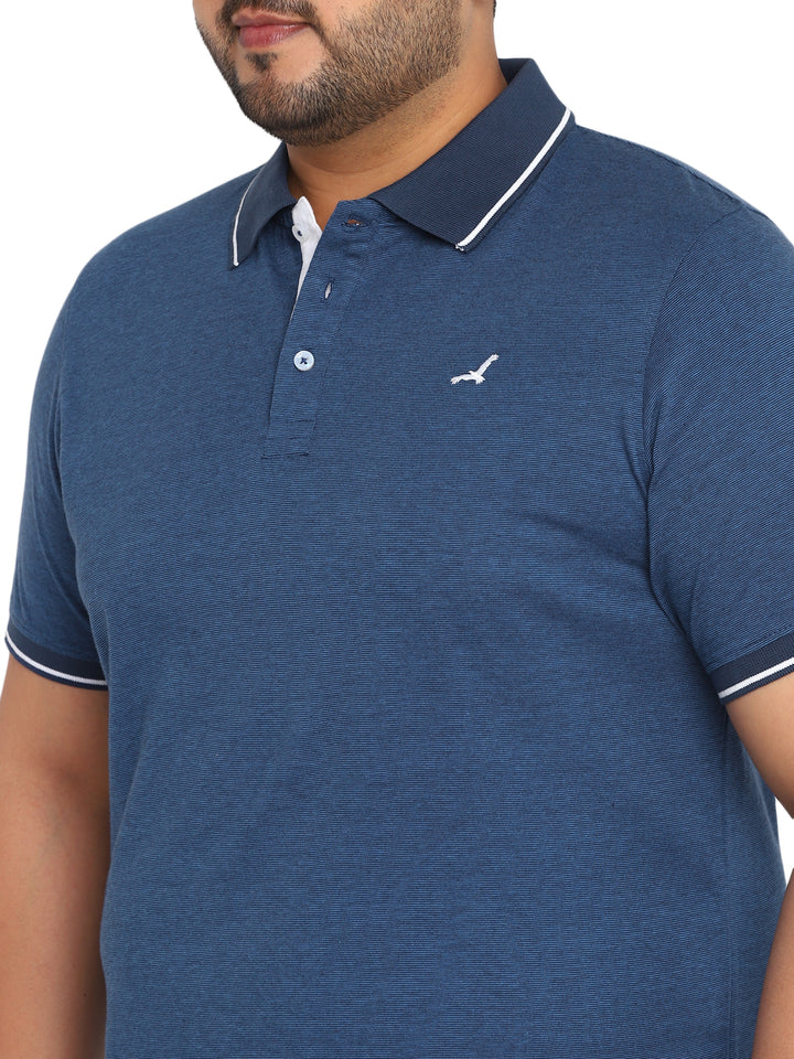 Polo Half Sleeves T-Shirt for Men - (NO EXCHANGE NO RETURN)