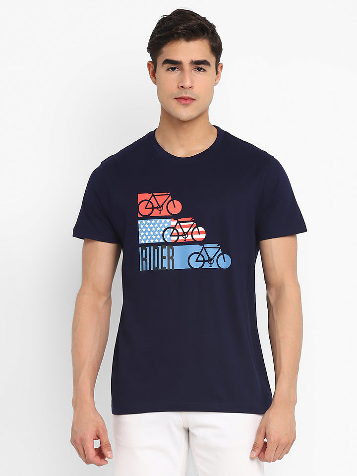 100% Cotton Printed Round Neck T-Shirt (CLEARANCE NO EXCHANGE NO RETURN)