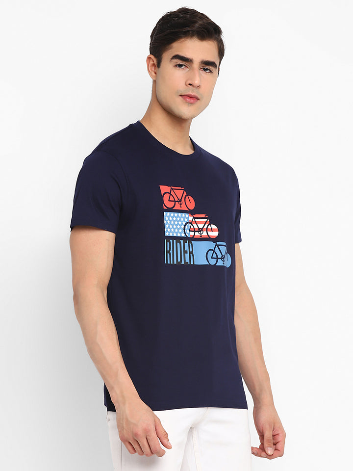 100% Cotton Printed Round Neck T-Shirt (CLEARANCE NO EXCHANGE NO RETURN)