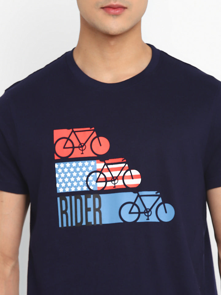 100% Cotton Printed Round Neck T-Shirt (CLEARANCE NO EXCHANGE NO RETURN)