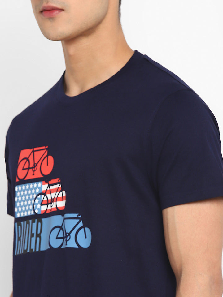 100% Cotton Printed Round Neck T-Shirt (CLEARANCE NO EXCHANGE NO RETURN)