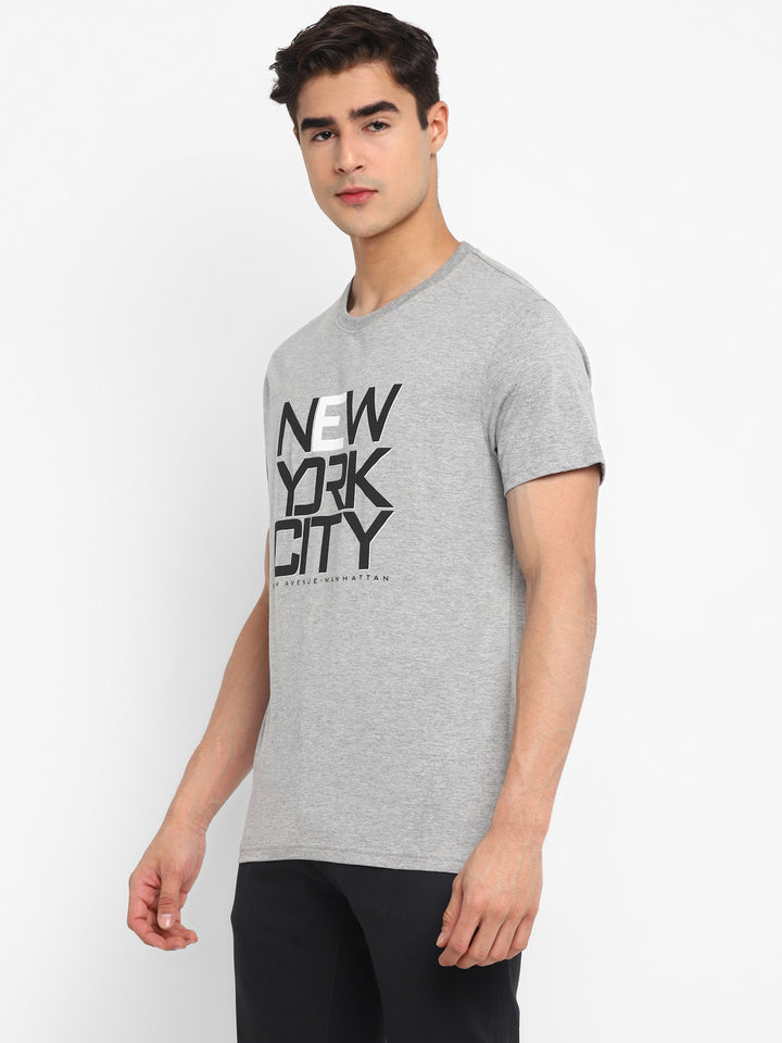 Printed Round Neck T-Shirt (CLEARANCE NO EXCHANGE NO RETURN)