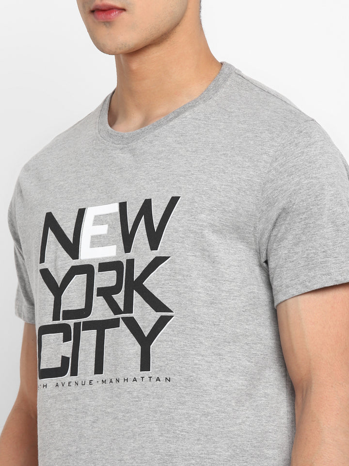 Printed Round Neck T-Shirt (CLEARANCE NO EXCHANGE NO RETURN)