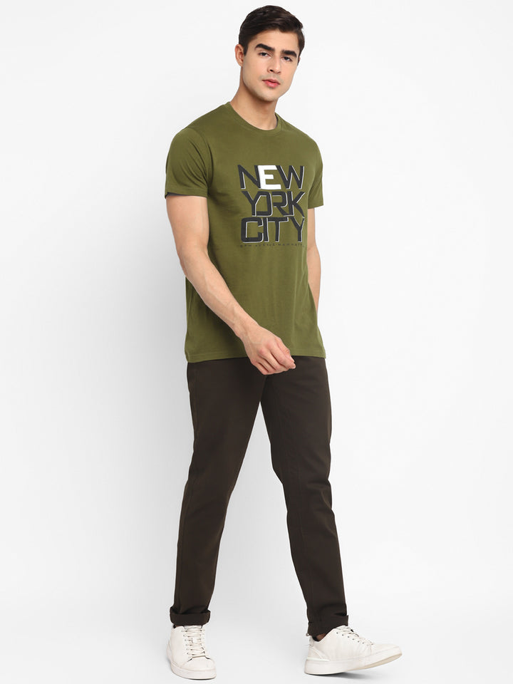 100% Cotton Printed Round Neck T-Shirt (CLEARANCE - NO EXCHANGE NO RETURN)