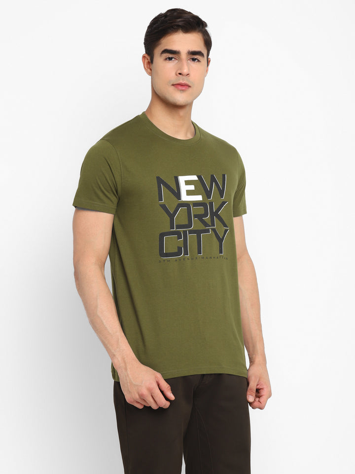 100% Cotton Printed Round Neck T-Shirt (CLEARANCE - NO EXCHANGE NO RETURN)