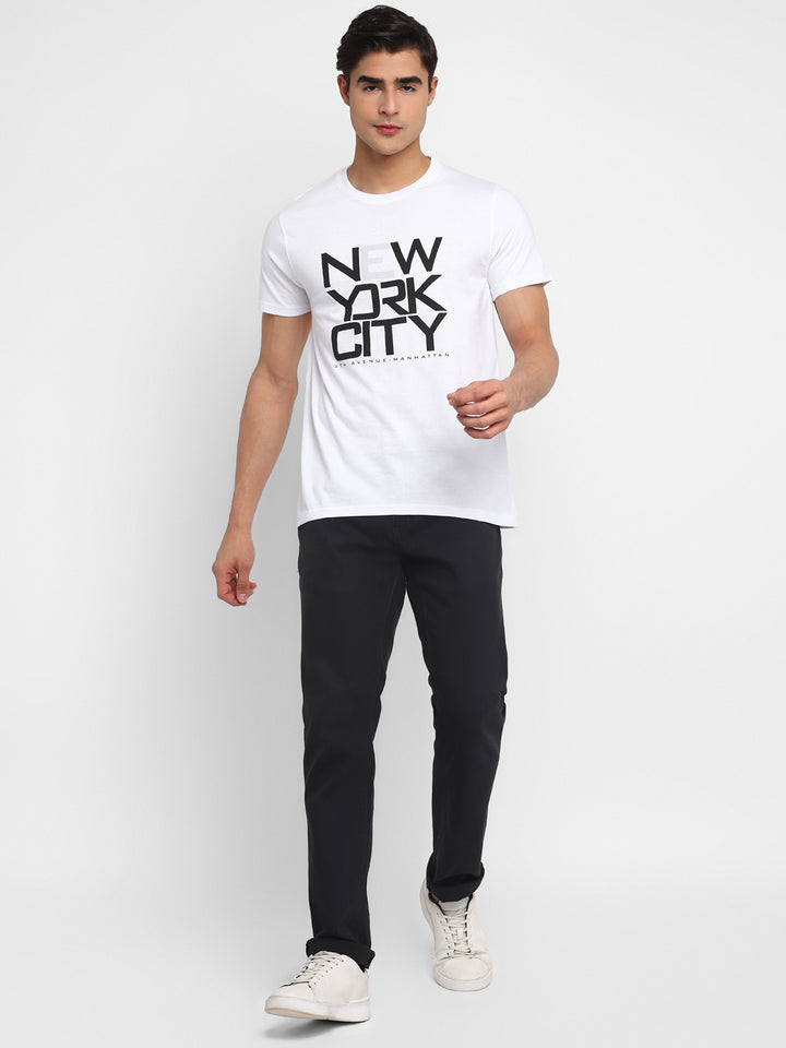 100% Cotton Printed Round Neck T-Shirt (CLEARANCE NO EXCHANGE NO RETURN)