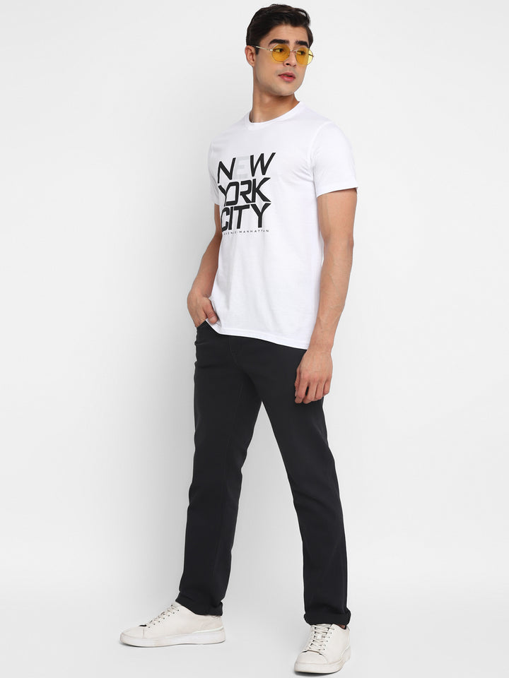 100% Cotton Printed Round Neck T-Shirt (CLEARANCE NO EXCHANGE NO RETURN)