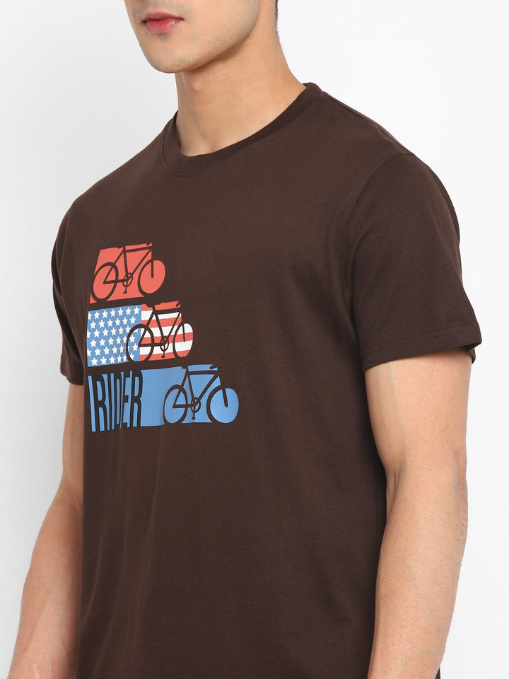 100% Cotton Printed Round Neck T-Shirt (CLEARANCE NO EXCHANGE NO RETURN)